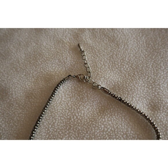 Lot of 4 Vintage Necklaces Bib Black Faceted Beads Cookie Lee Napier Pendant - Picture 14 of 16